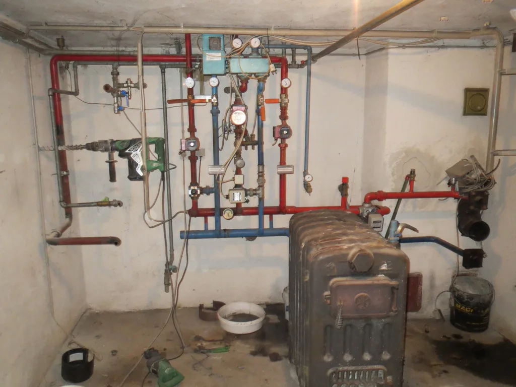 Kompakte Heizungsanlage mit Speicher